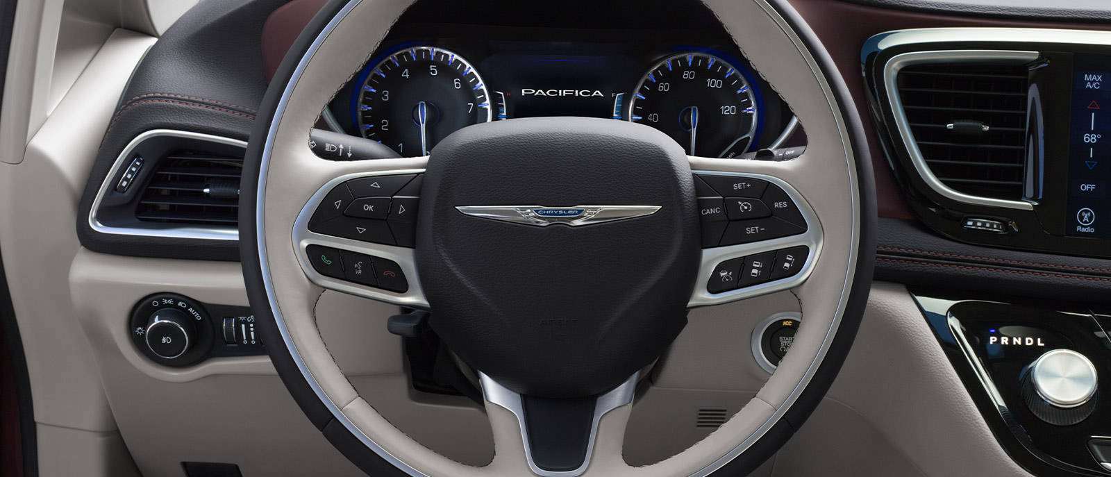 2017 Chrysler Pacifica Touring L Interior Steering